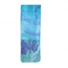 Yair Emanuel Turquoise Scarf With Iris