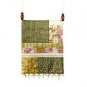 Yair Emanuel Gold Patches Embroidered Bag with Jerusalem