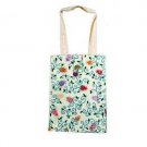 Yair Emanuel Thick Silk-Screened Book Bag with Pomegranates