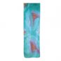 Yair Emanuel Set of 6 Painted Abstract Silk Scarves in Various Colors