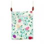 Yair Emanuel Silk-Screened Travel Bag with Pomegranates