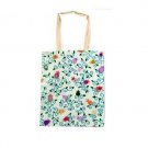 Yair Emanuel Silk-Screened Shoulder Bag with Pomegranates