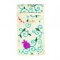 Yair Emanuel Silk-Screened Glasses Pouch with Pomegranates