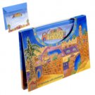 Large Note Cards and Envelopes with a Painted Scene of Jerusalem by Yair Emanuel