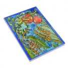 Large Writing Pad by Yair Emanuel with Species of Israel