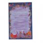 Small Magnetic Notepad with Peacocks by Yair Emanuel