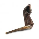 30-35 cm hand carved Shofar made from ram’s horn
