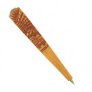 Carved Wooden pen with Jerusalem and Western Wall