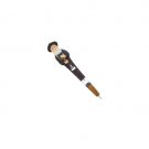 Carved Wooden Pen with Hassidic Man Holding Kiddush Cup and Siddur