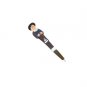 Carved Wooden Pen with Praying Chassid Holding Siddur