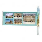 Pen with Jerusalem and Paper Views of Jerusalem Pull-out