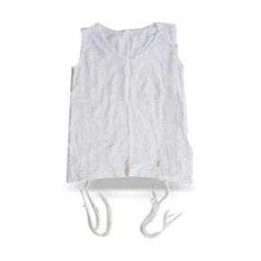 Small Tzitzit Vest of Plain White