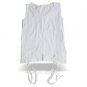 Size 6 White Tzitzit Set with Pre-tied Ashkenaz Strings