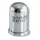 Sterling Silver Tzedakah Box with Dome Shape and Hebrew Text