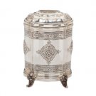 Hazorfim Tzedakah Box with Floral Design