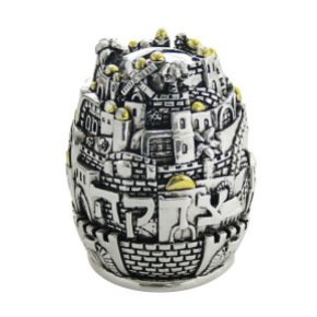 Tzedakah Box with 3D Jerusalem