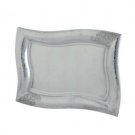Hazorfim Sterling Silver Bolero Hammered Tray with Leaves