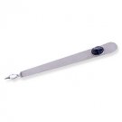 Sterling Silver Torah Pointer with Semi-Precious Stone and Modern Shape