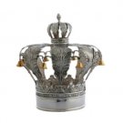 Hazorfim Torah Crown with Leaf Design