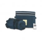 Dark Blue 25cm Hiker’s Nylon and Plastic Tefillin Case with Tallit Bag