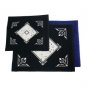 Light Blue Velvet 28x35cm Tallit and Tefillin Bag Set with Diamond Jerusalem