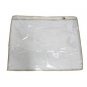 Extra Large Clear Plastic Tefillin Bag with Small Zipper
