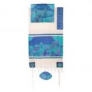 Yair Emanuel Tallit Set – Blue Gates to the Old City