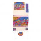 Yair Emanuel Tallit Set – Colored Gates to the Old City