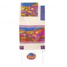 Yair Emanuel Colorful Jerusalem Vista Tallit Set