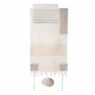 Yair Emanuel Silver Matriarchs Cotton Embroidered Tallit