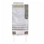 Yair Emanuel Tallit Set With Grey Lace on Atarah
