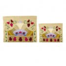 Yair Emanuel Tallit With Tefillin Bag – Jewish Pomegranates on Gold