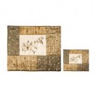 Yair Emanuel Tallit and Tefillin Bag with Gold Embroidered Pomegranates