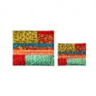 Yair Emanuel Embroidered Tallit Bag Set with Jerusalem in the Sunset