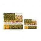 Yair Emanuel Embroidered Tallit Bag Set with Light Quilted Jerusalem