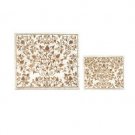Yair Emanuel Tallit and Tefillin Bag Set with Gold Pomegranate Vines