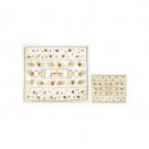 Yair Emanuel Embroidered Tallit Bag Set with Gold Pomegranates