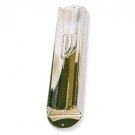 Sterling Silver Wide Mezuzah with Shin