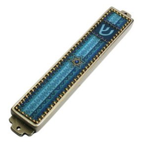 10 cm Mezuzah in silver