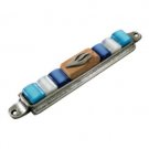 Mezuzah with Blue Stones