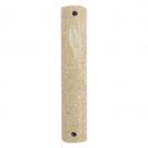Round Marble Mezuzah with Engraved “Shin”