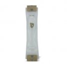 10 cm Mezuzah in metal and glass