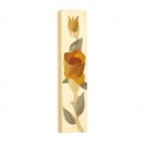 Yair Emanuel Small Mezuzah – Golden Rose