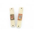 Marble Mezuzah with Raised “Shin”