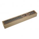 12 cm Mezuzah in wood