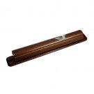 25 cm dark brown wood with a carved frame