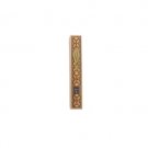 15cm Wood Mezuzah with Oriental Design and Choshen Stones