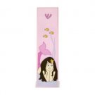 Pink Large Mezuzah for Children with Mermaid
