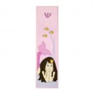 Purple Mezuzah for Children with Mermaid