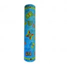 Yair Emanuel Small Wooden Mezuzah With Butterflies
